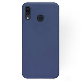 Husa Silicon, Samsung Galaxy A40, Albastru Inchis