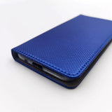 Husa Tip Carte, Smart Magnetic, Huawei Y5P, Albastru