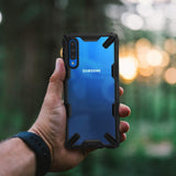 Husa Antisoc, Fusion X Ringke, Samsung Galaxy A50/A30S, Negru