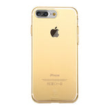 Husa Silicon Baseus, iPhone 7 Plus/8 Plus, Auriu