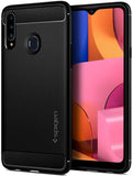 Husa Antisoc Spigen, Samsung Galaxy A20S, Negru