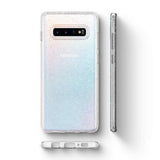 Husa Antisoc, Spigen, Samsung Galaxy S10+, Transparent cu Sclipici