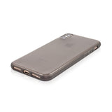 Husa Silicon, iPhone XR, Transparent-negru