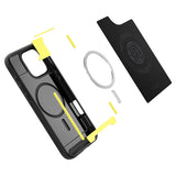 Husa iPhone 16 Pro Spigen Rugged Armor MagFIT