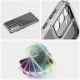 Husa Matrix Clear pentru Samsung S20 fe, negru transparent