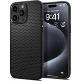 Husa iPhone 16 Pro Spigen Liquid Air matte black