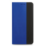 Husă Flip PRIO pentru Samsung S22, albastru-negru