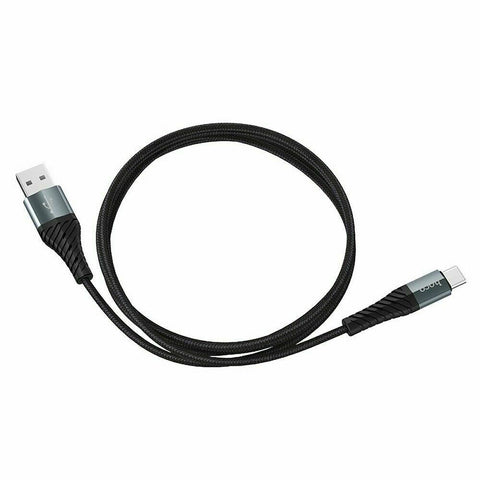 Cablu de date Hoco Type-C 3A 1mt negru X38