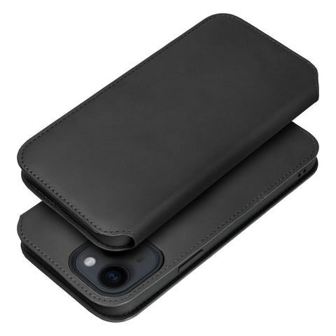 Husa Cartea Dual Pocket pentru XIAOMI Redmi NOTE 11 PRO / 11 PRO 5G negru