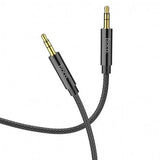 Cablu Audio HOCO, UPA19, 3.5 mm la 3.5 mm, AUX, 1m, Negru