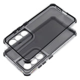 Husa Matrix Clear pentru Samsung S20 fe, negru transparent