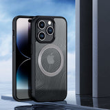 Husa  pentru iPhone 15 Pro cu MagSafe Dux Ducis Aimo Mag - neagra