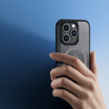 Husa  pentru iPhone 15 Pro cu MagSafe Dux Ducis Aimo Mag - neagra