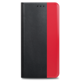 Husa Flip Prio Samsung Galaxy A32 5G, Negru/Rosu