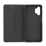 Husa Flip Prio Samsung Galaxy A32 5G, Negru/Rosu