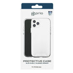 Husa Silicon Antisoc, Prio, iPhone X/XS , Transparenta