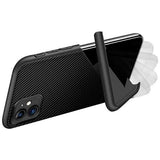 Husa Silicon Carbon, Samsung Galaxy A50, Negru