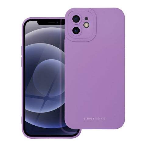 Husă Roar Luna pentru iPhone 12, violet