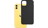 Husa Silicon, 3MK, iPhone 11, Negru Matt