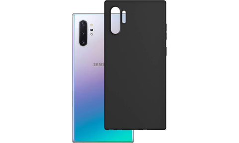 Husa Silicon, 3MK, Samsung Galaxy Note 10 Plus, Negru