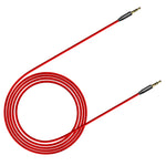 Cablu Audio Auxiliar, Baseus, Yiven M30, 3.5mm Mufa Jack, 1.5m Rosu-Negru