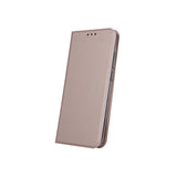 Husa Tip Carte, Smart Skin, Samsung Galaxy A20E, Roz-Auriu