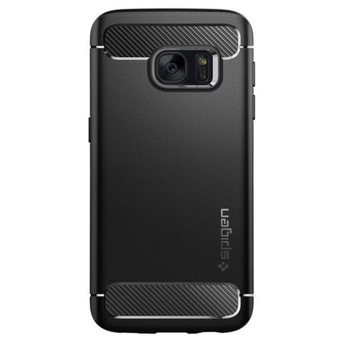 Husa Antisoc, Spigen, Samsung Galaxy S7, Negru