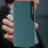 Husa Tip Carte, Techsuit, Samsung Galaxy A20E, Verde