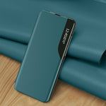Husa Tip Carte, Techsuit, Samsung Galaxy A20E, Verde