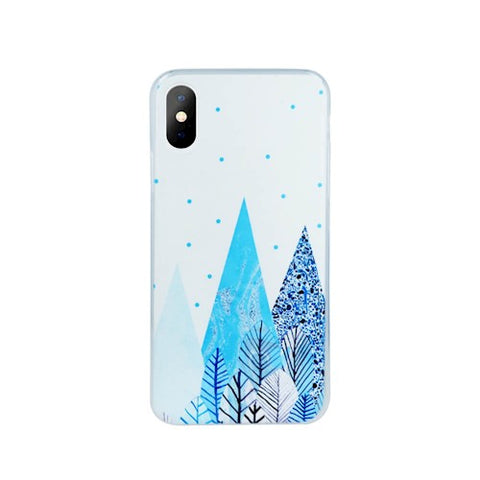 Husa Silicon, Huawei P Smart, Print de Iarna