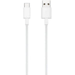Cablu de Date Original, Huawei, USB la Type-C, 1M, Alb