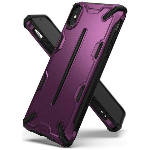 Ringke DualX iPhone X/Xs, mov metalizat