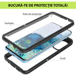 Husa 360, Techsuit, Samsung Galaxy A02S, Negru