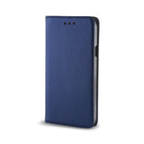 Husa Tip Carte, Smart Magnetic, Huawei Y6P, Albastru