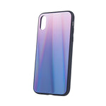 Husa Aurora Glass, Samsung Galaxy A20E, Maro-Negru