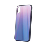 Husa Aurora Glass, Samsung Galaxy A70, Roz-Mov