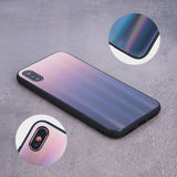 Husa Aurora Glass, Huawei Mate 20 Lite, Maro-Negru