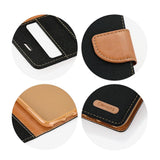 Husa Tip Carte, iPhone 7/8 Plus, Negru