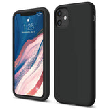 Husa Silicon, Techsuit, iPhone 12/12 Pro, Negru