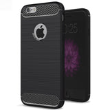 Husa iPhone 7/8 Carbon Forcell Negru