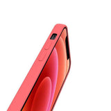 Husa Silicon Originala Apple, iPhone 12 / 12 Pro, Rosu