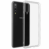 Husa Silicon Slim, 1MM, Samsung Galaxy A7 2018, Transparent