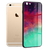 Husa Glaze Glass, Techsuit, iPhone 6 Plus, Fiery Ocean