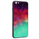 Husa Glaze Glass, Techsuit, iPhone 6 Plus, Fiery Ocean