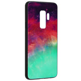 Husa Glaze Glass, Techsuit, Samsung Galaxy S9 Plus, Fiery Ocean