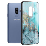 Husa Glaze Glass, Techsuit, Samsung Galaxy S9 Plus, Blue Ocean