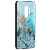 Husa Glaze Glass, Techsuit, Samsung Galaxy S9 Plus, Blue Ocean