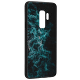 Husa Glaze Glass, Samsung Galaxy S9 Plus, Blue Nebula