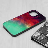 Husa Glaze Glass, Techsuit, iPhone 12 Pro Max, Fiery Ocean