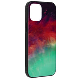 Husa Glaze Glass, Techsuit, iPhone 12/ 12 Pro, Fiery Ocean
